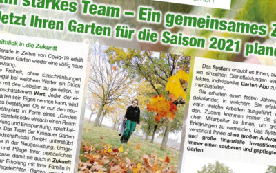 Jetzt Ihren Garten für die Saison 2021 planen!