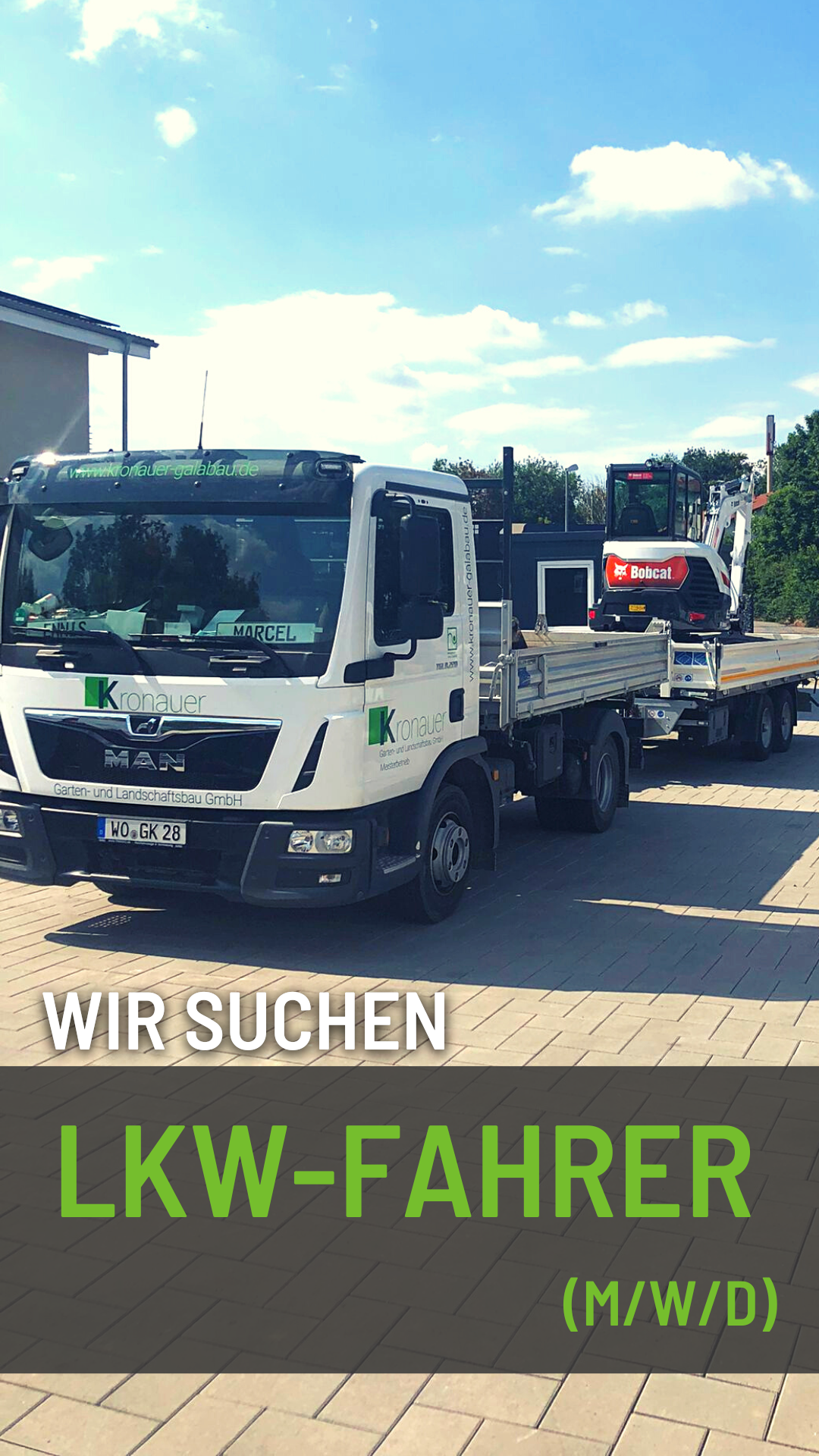 Helfer im Gartenbau gesucht – Kronauer Galabau – Karriere und Jobs