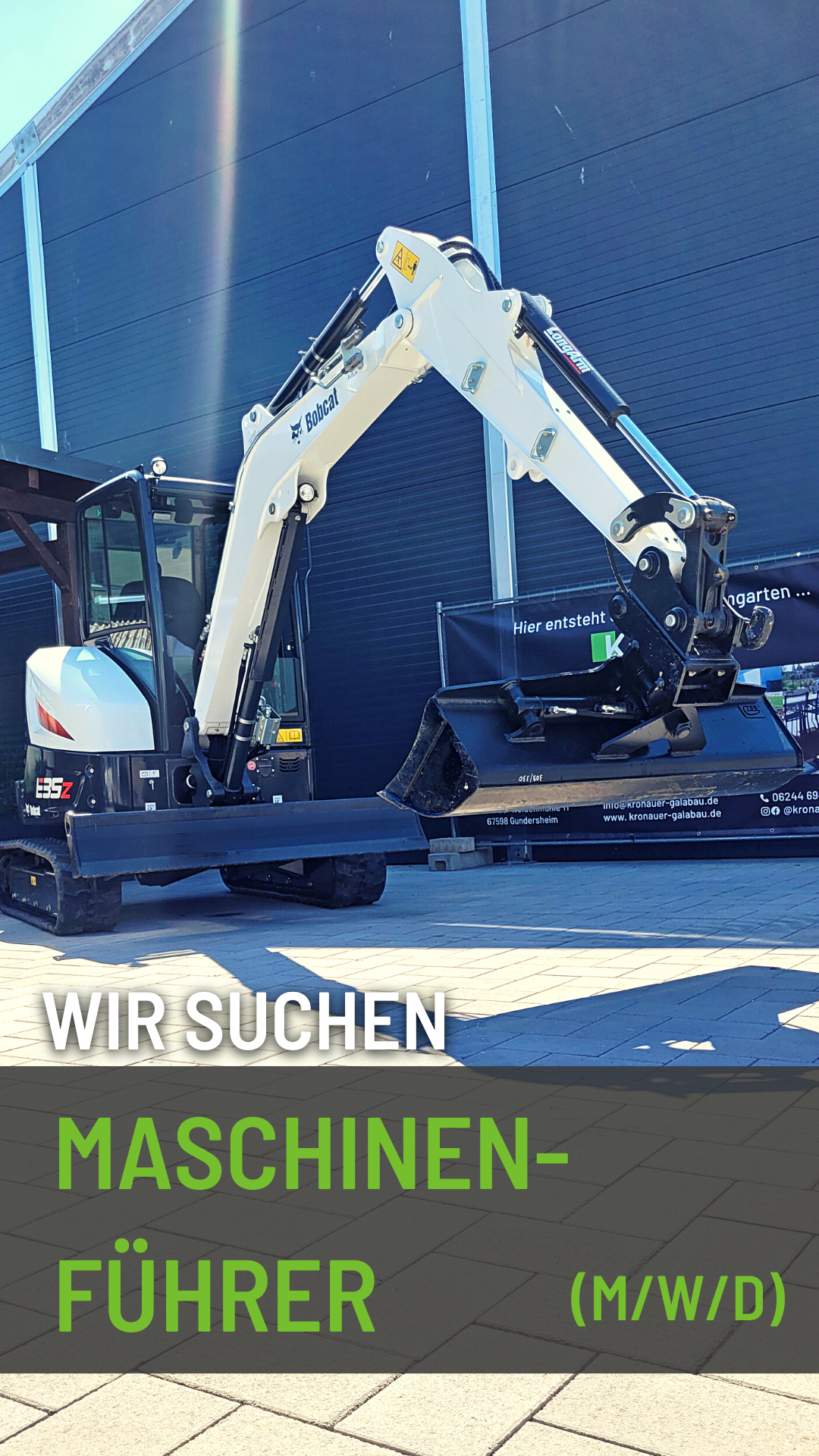 Helfer im Gartenbau gesucht – Kronauer Galabau – Karriere und Jobs